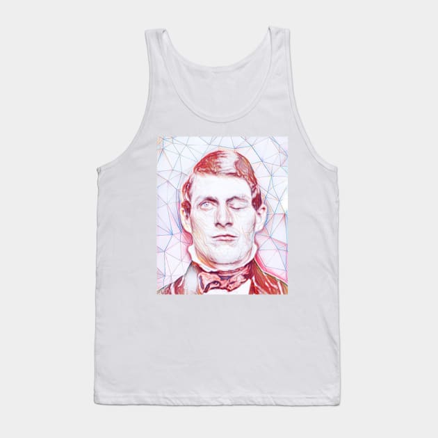 Phineas Gage Portrait | Phineas Gage Artwork Tank Top by JustLit